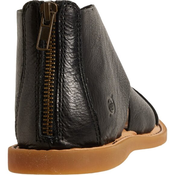 NEW Born  Imani Open-Toe Sandals - Leather For Women in black 7252s3 - Picture 5 of 6